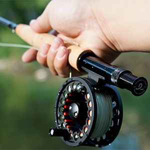 Wild Stream Fly And Reel Combo Starter Kit With Rod Case, Extra Tip Section, Slow-Medium-Fast Action_voghion.com