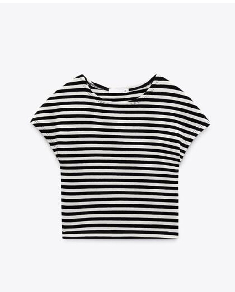 T-shirt corta basic da donna, girocollo, ultra-fashion, aderente, a maniche corte, a maniche corte_voghion.com