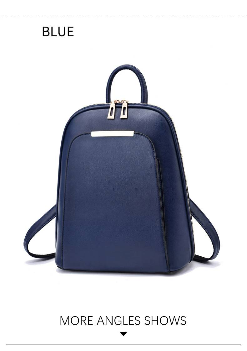 Zaino in pelle PU per donne, ragazze adolescenti, scuola, borsa a tracolla, zaino di alta qualità, zaino da viaggio, mochila_voghion.com