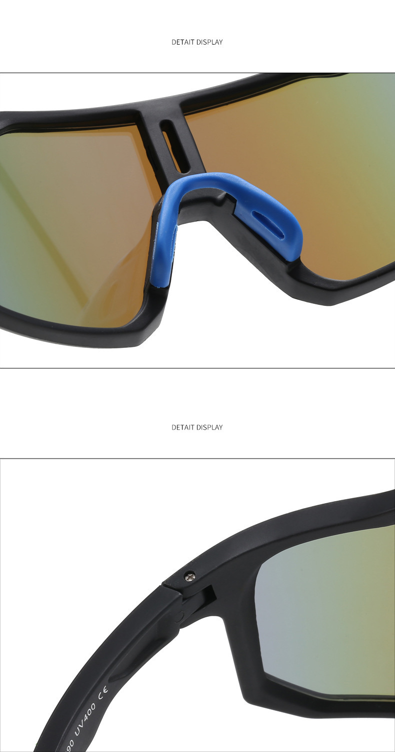 Lunettes coupe-vent unisexes Cycg pour l'extérieur, grand cadre, cycg, ski, alpinisme, route, vélo de montagne, lunettes de sport pour femmes_voghion.com