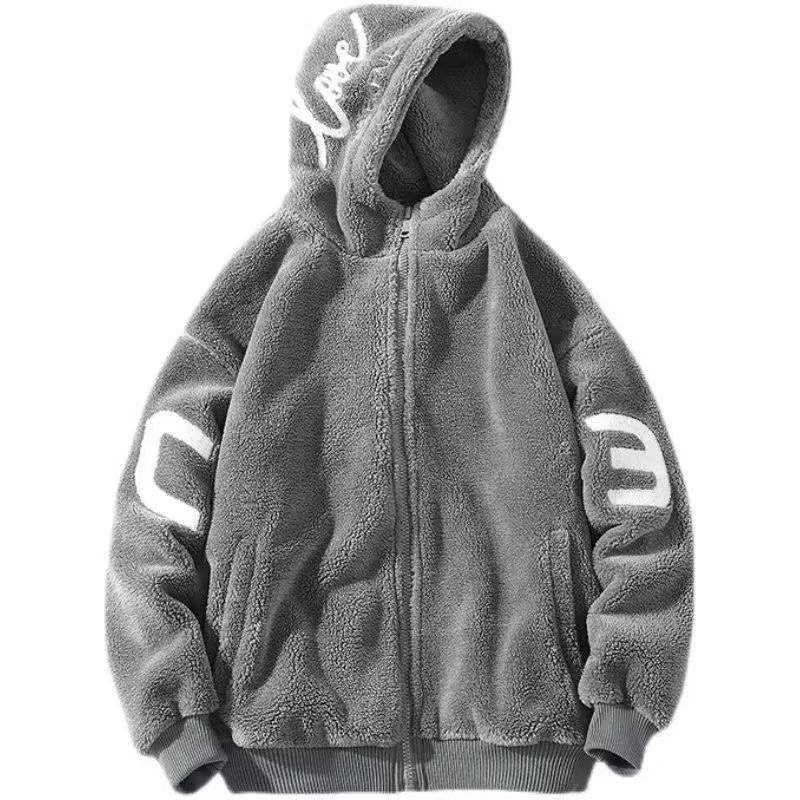 Männerkleeder Wanterkleeder aus Kotteng, Männer trendy Marken, Lämmchewoll verdickte Mantel, Männer locker honnert Stéck_voghion.com