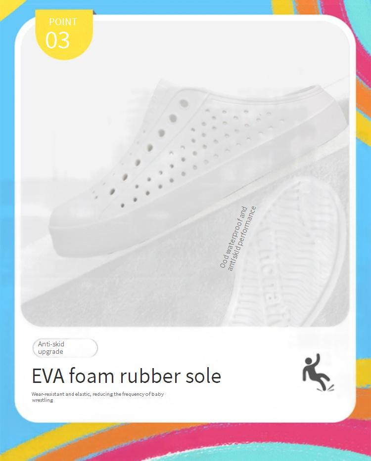 Sandalias transpirables unisex estilo Crocs: calzado acuático con amortiguación suave y suela antideslizante para playa y exteriores en verano._voghion.com