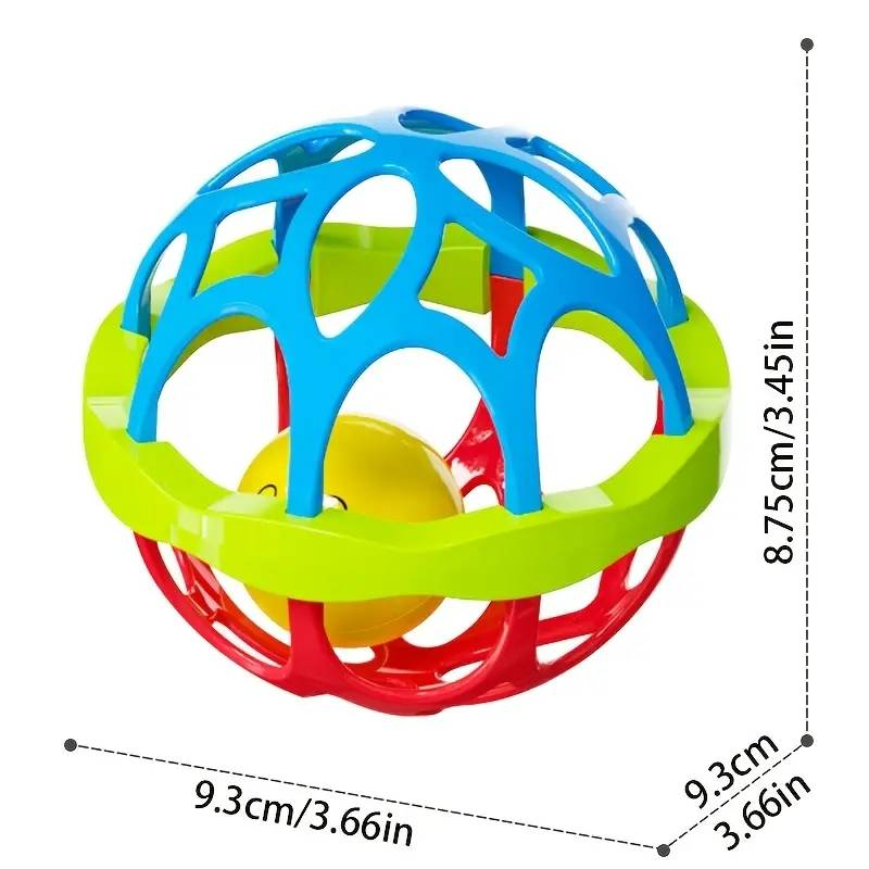 Educational Baby Rattle - Sensory Development Toy_voghion.com