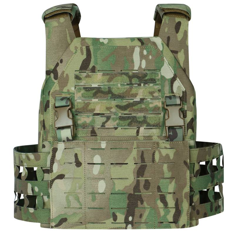Quick-Release Tactical Vest – Lightweight Molle Battle Rig For Hiking/Airsoft/Outdoor Survival (MultiCam/Black/Ranger Green, One Size_voghion.com