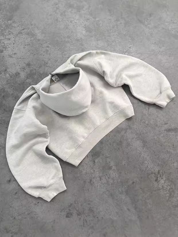 Set unisex con felpa con cappuccio e pantaloni da jogging vintage da uomo - Abbigliamento da strada minimalista in cotone per autunno/inverno_voghion.com