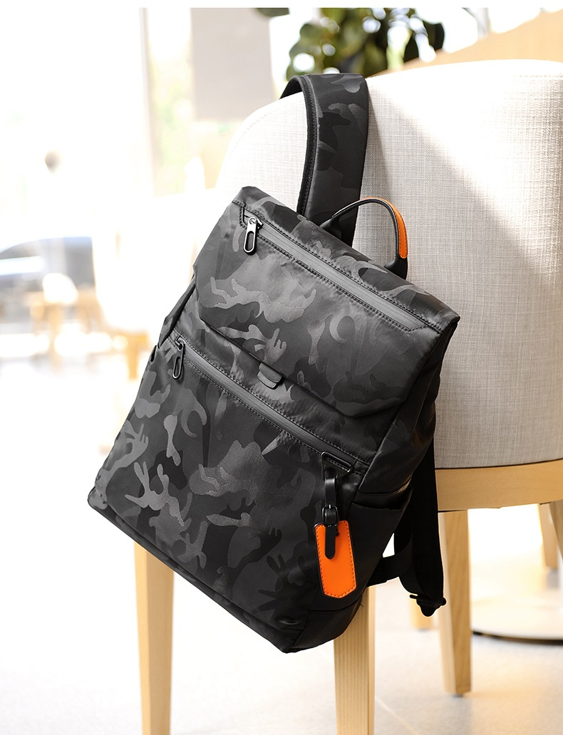Trendy Casual Waterproof Travel Computer Bag, High Middle School, College Student Backpack, Men's Bag_voghion.com