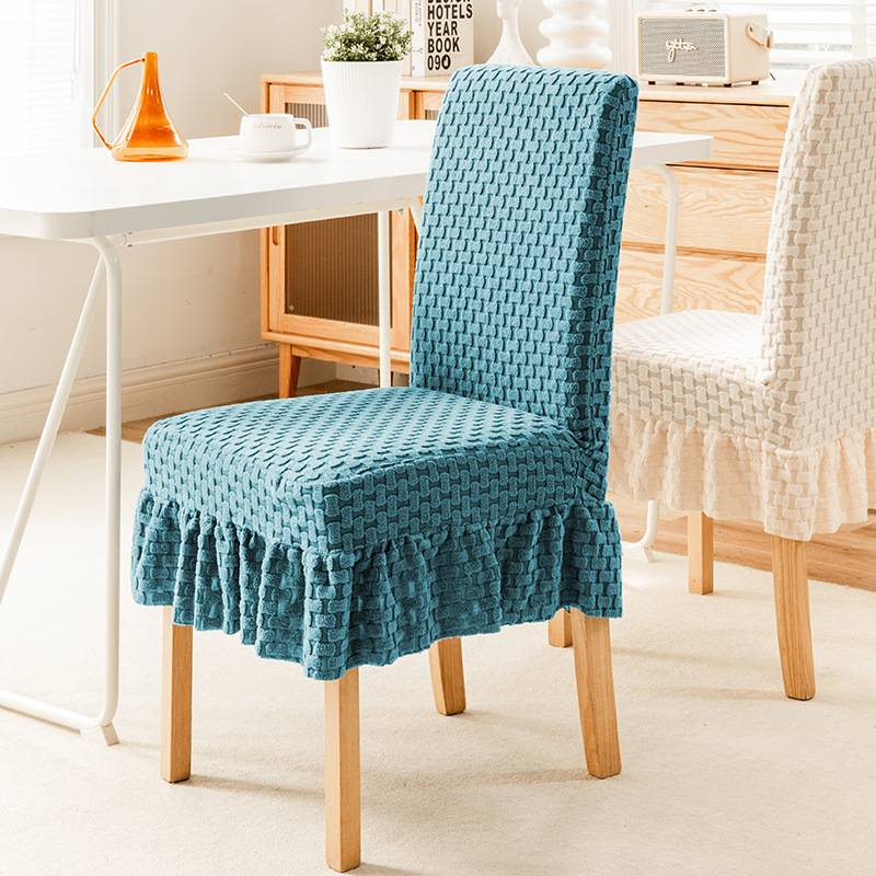 Home Garden Rok Stoelhoes Gebreide Jacquard Eettafel Stoelhoes Elastische Krukhoes Universele Verdikte Geïntegreerde Stoelhoes_voghion.com