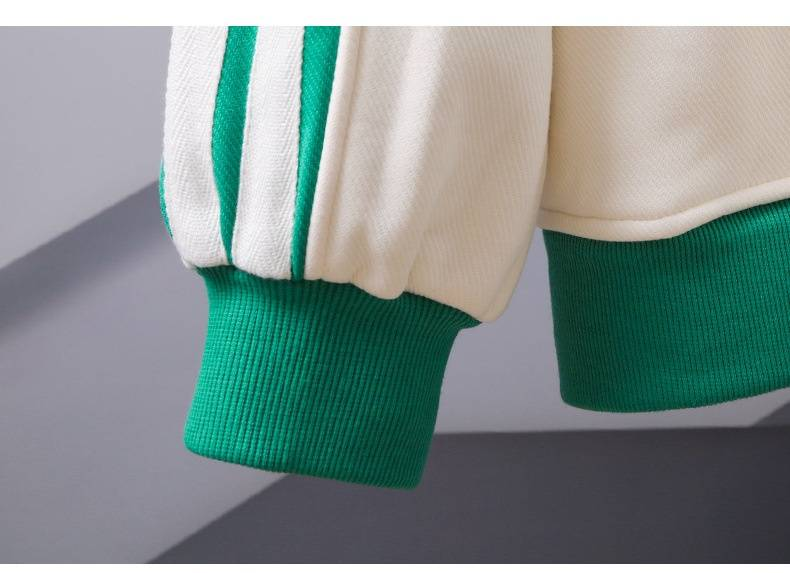 Conjunto deportivo de primavera y otoño para hombre, sudadera y pantalón de baloncesto, moderno y elegante, de dos piezas._voghion.com