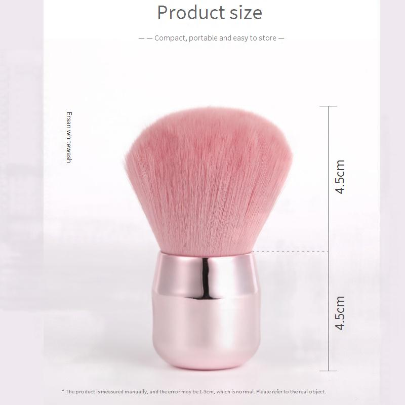 Pinceles y herramientas de maquillaje LOTUS Glitter Girl Heart Brocha grande con forma de hongo para polvos sueltos Brocha para rubor Brocha para base Brocha de maquillaje_voghion.com