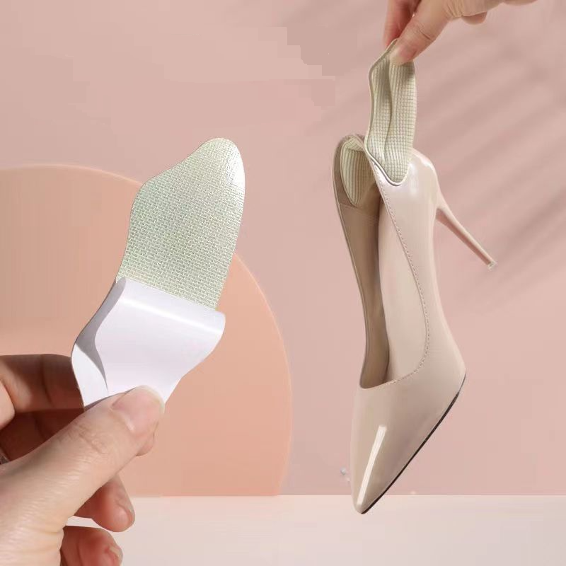 Halbgroße Polster zum Anpassen der Fersen und zur Vermeidung von Abnutzung für Damen_voghion.com