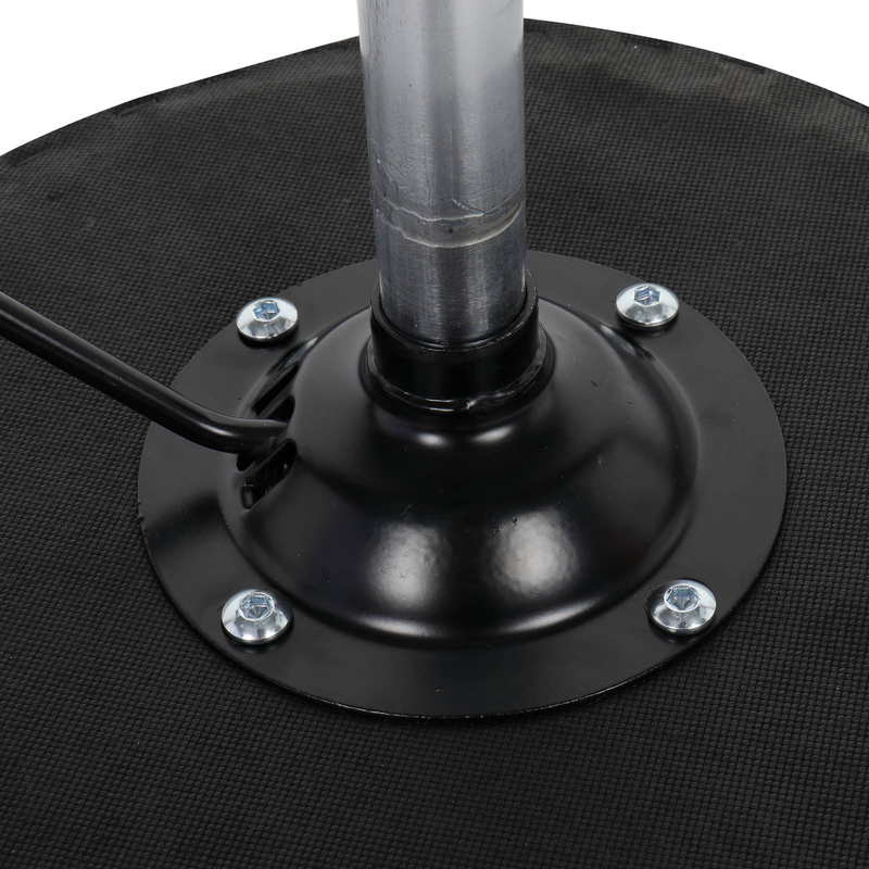 Drehbarer Barhocker mit 8 cm dickem Kissen, 150 kg Tragkraft, 360°-Drehung, verstellbarer Gasdruckfeder, Weiß und Schwarz, für Salons, Werkstätten und Hausbars_voghion.com