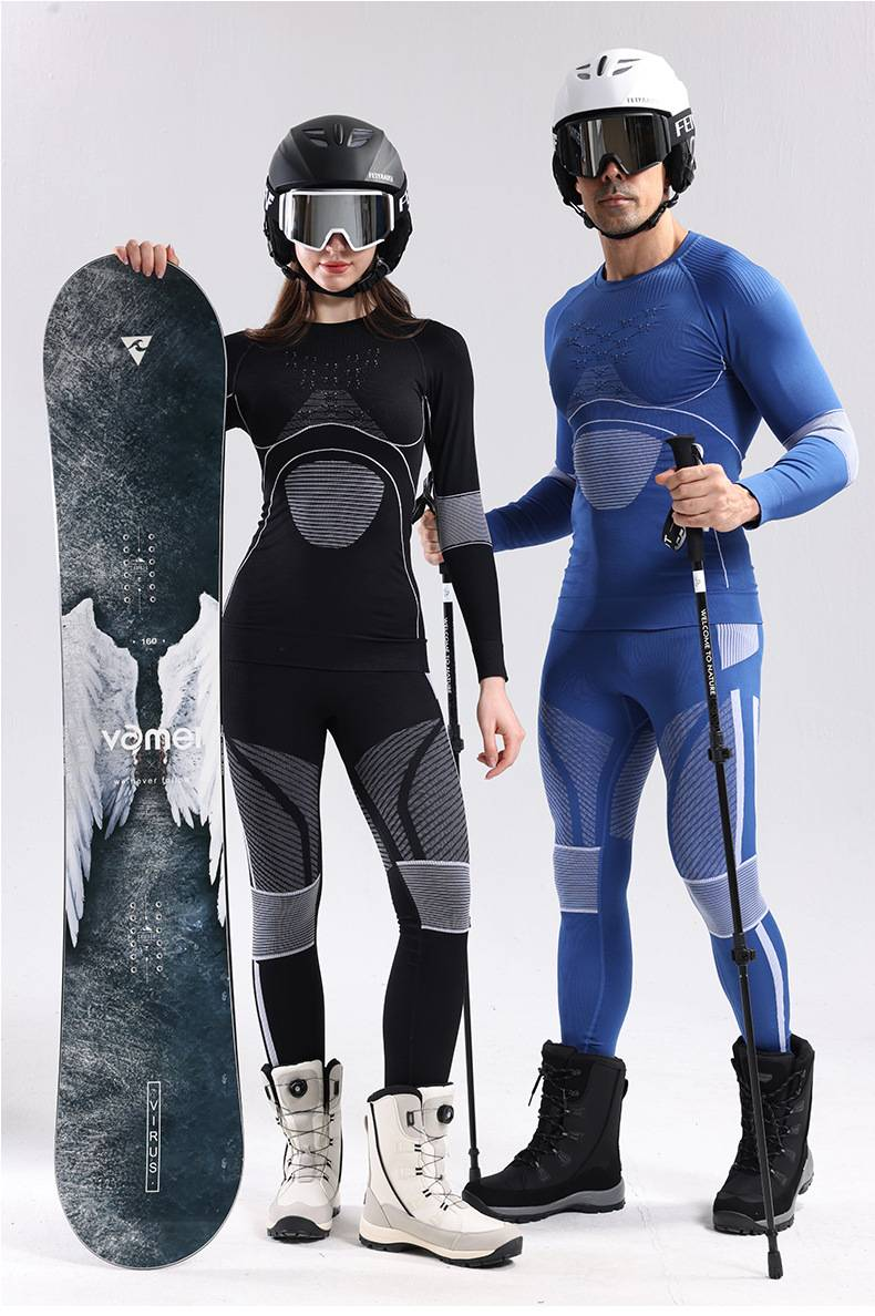 NOKO-Nieuw 4.0 Energieverhogend sportski-ondergoed voor heren en dames, snel drogend, warm compressieondergoed voor de winter_voghion.com