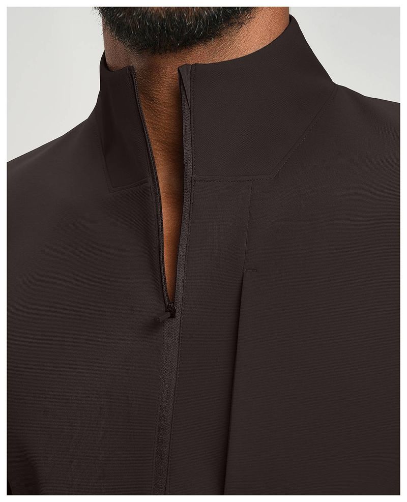 FiveHappyiness Urban Outdoor Functional Solid Color Breathable Men's Spring And Autumn Versatile Stand-up Collar Sports Casual Jacket 1190_voghion.com