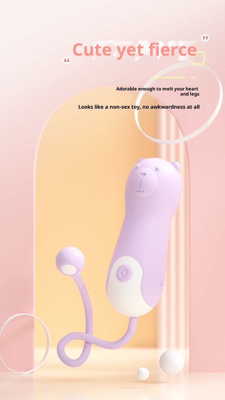 LuvBox Laile Lala Bear Vibratore Silenzioso con Succhiamento Invisibile, Dispositivo di Autodifesa Silenzioso per Donne, Piccolo Giocattolo Istantaneo_voghion.com