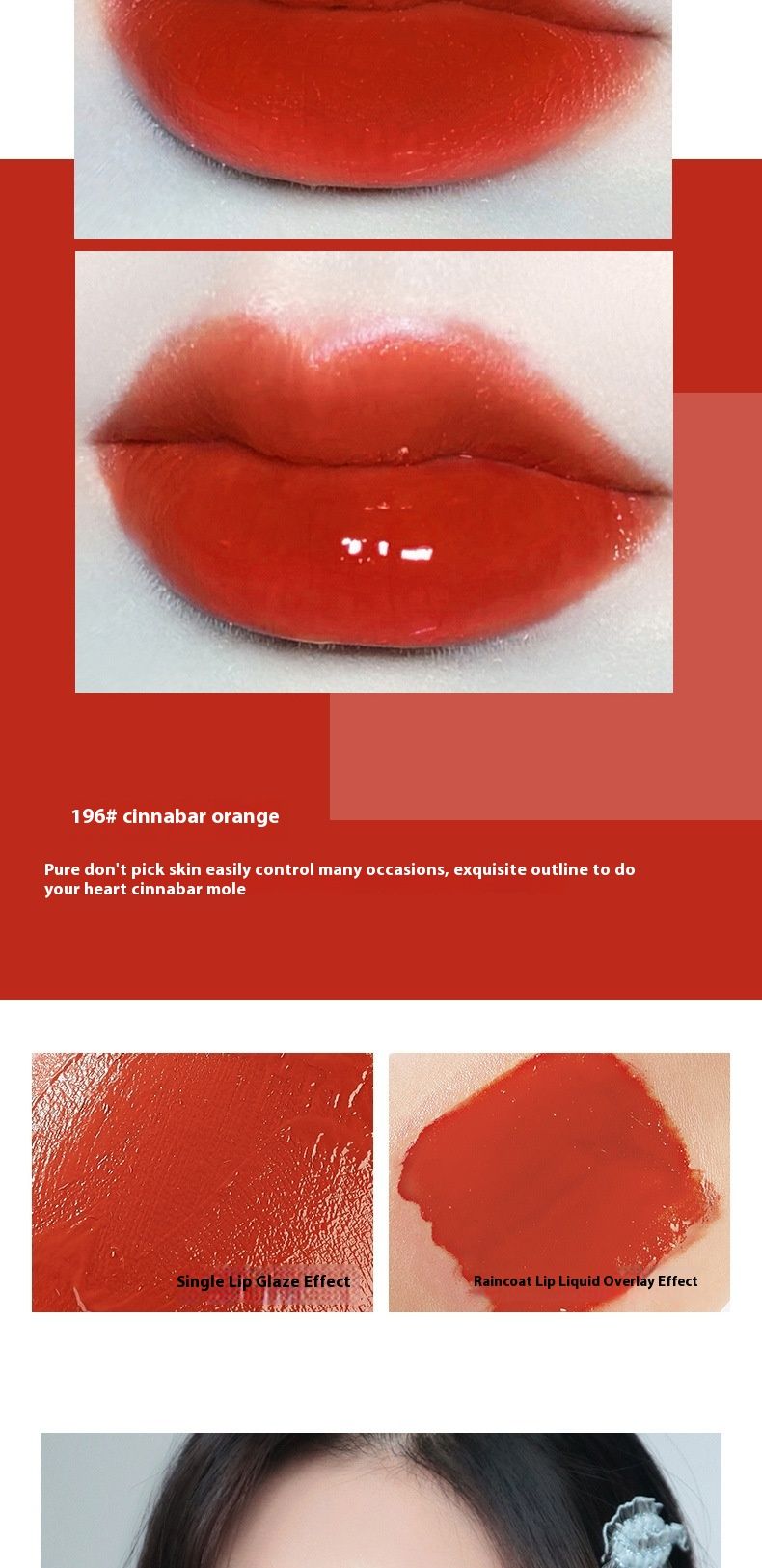 Machiaj NOVO5393 Catifea, impermeabilă, culoare fixă, glazură de buze, machiaj de lungă durată, rezistent la apă, anti-transpirație, decolorare, cupă antiaderentă_voghion.com