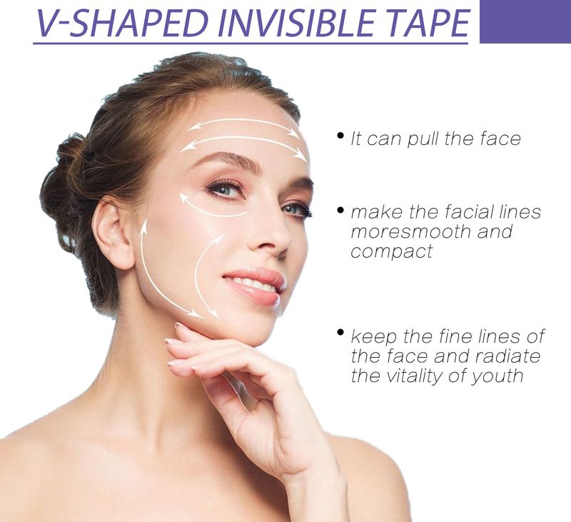 Máscara de elevação EELHOE: lifting facial, firmeza, queixo firme, linhas finas atenuadas, máscara facial de semente de melão em formato de V_voghion.com