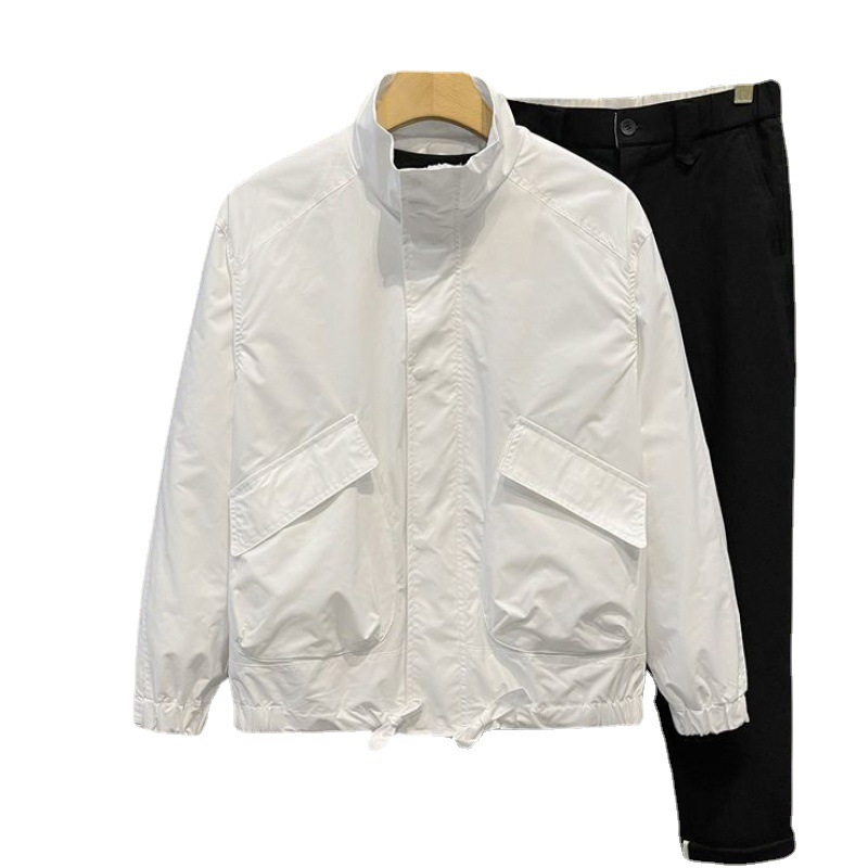 Boys' spring autumn seasons, men's new versatile colors, assault slim fit jackets, casual trends, ruffian and handsome_voghion.com
