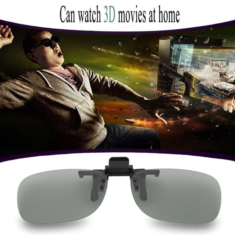 Universell für Kinofilme, passiver Rundclip, ZD-Brille, nicht geeignet für Fernsehprojektoren und Computer_voghion.com