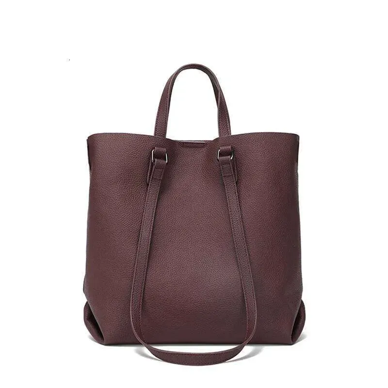 Borsa a tracolla da donna, casual, di grande capacità, in vera pelle di mucca, stile 2025, da ufficio e da lavoro, con tracolla_voghion.com