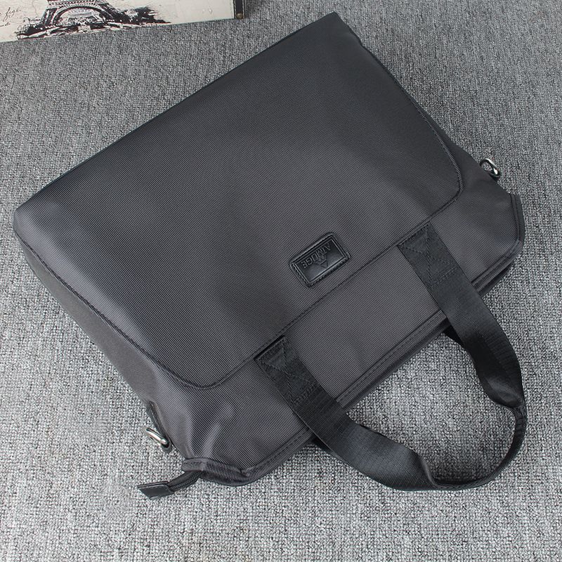 Sac à bandoulière simple pour homme, décontracté, pour documents, ordinateur portable, dossiers, réunions_voghion.com
