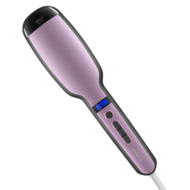 KEMEI HC-111 Piastra per capelli professionale a vapore a LED elettrica all'ingrosso_voghion.com