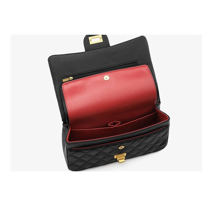 Caviar Lingge 2024 Nuova borsa a tracolla versatile a tracolla di grande capacità con catena alla moda_voghion.com