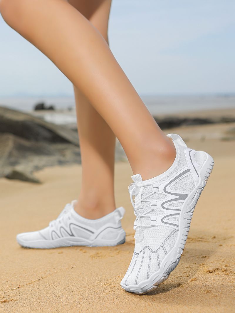 Summer Outdoor Quick-Dry Five-Toe Beach Lightweight Amphibious Water Rafting Non-Slip Stream Trekking Snorkeling Shoes_voghion.com