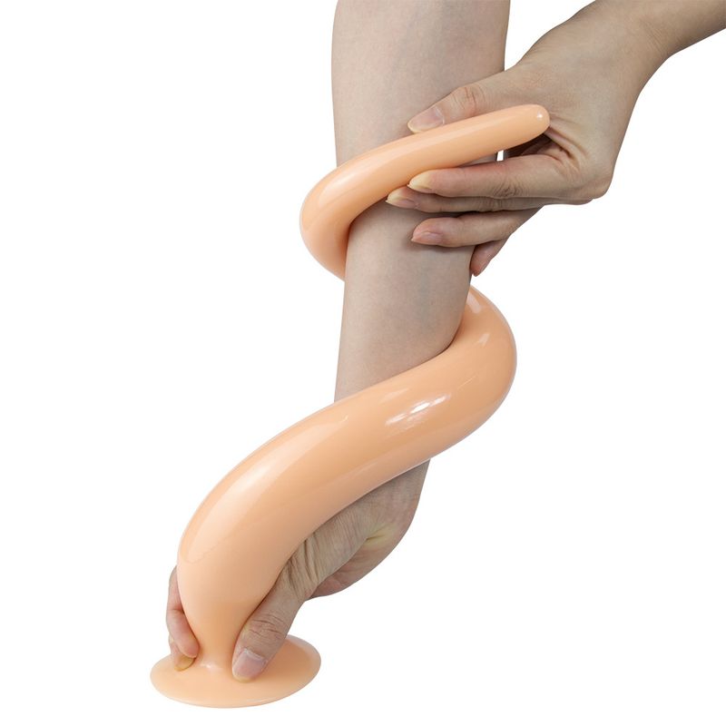 LuvBox AD441 Frusta di maiale extra lunga con estensione della coda, inserimento profondo, masturbazione anale SM, dildo, prodotti per adulti_voghion.com