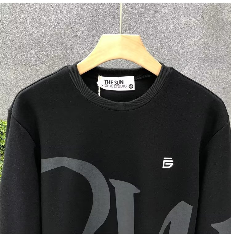 Spirit Guy maglione marchio di moda casual cappotto da uomo 2023 nuova primavera e autunno versione coreana Trendy Rascal_voghion.com