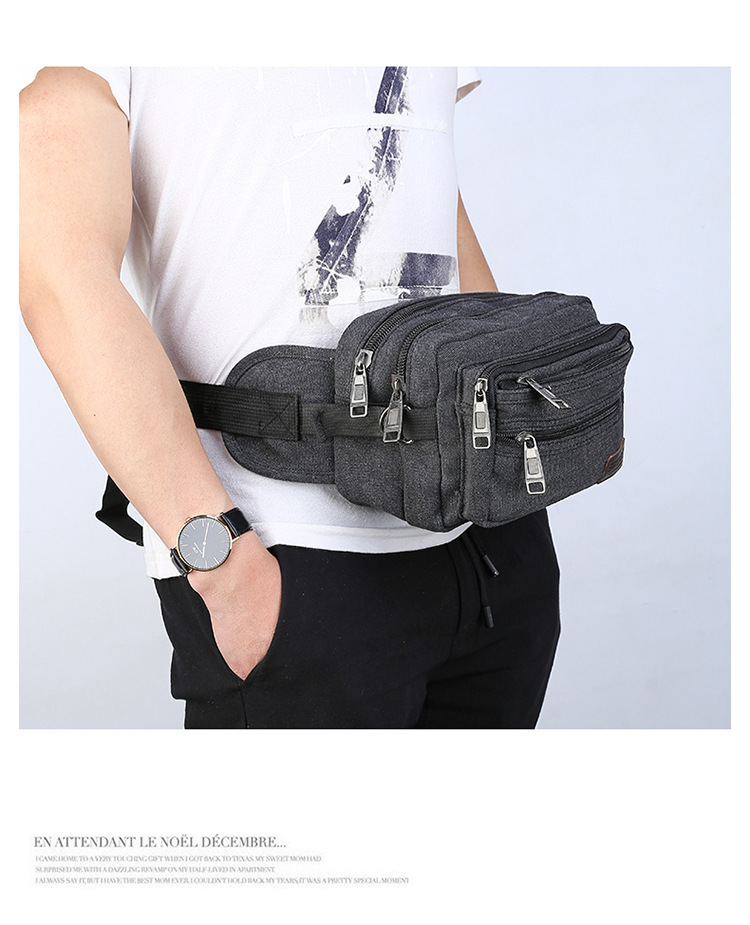 Neue Outdoor-Mode Sport Taille Tasche Multi-Use männer Atmungsaktive Leinwand Taille Tasche Radfahren Taktik männer Taille Tasche handy Tasche_voghion.com