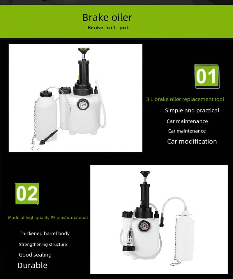 3L Bremsuelegkanne Bremsuelegkanne Auto Bremsueleg Ersatzmaschinn Auto Bremsueleg Ersatz Tool_voghion.com