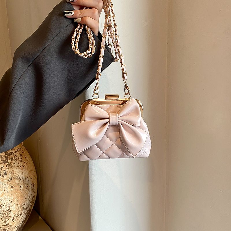 Sweet Cute Mini For Women 2025 Spring New Bowknot Crossbody High-end Earphone Lipstick Bag_voghion.com
