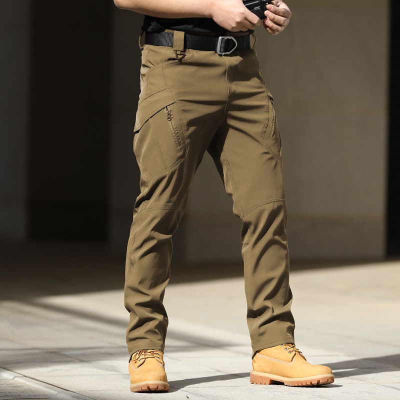Pantaloni tattici militari da uomo, pantaloni cargo da combattimento, multitasche, impermeabili, resistenti all'usura, tuta da allenamento casual_voghion.com