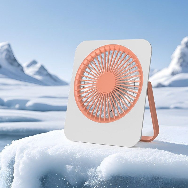 2025 New Desktop Small Strong Wind Silent Outdoor Portable Lightweight USB Rechargeable Mini Wall-Mounted Fan_voghion.com