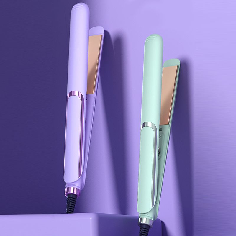 Hot Air Simply Straight Ceramic Straightener Brush Hair Straightening_voghion.com