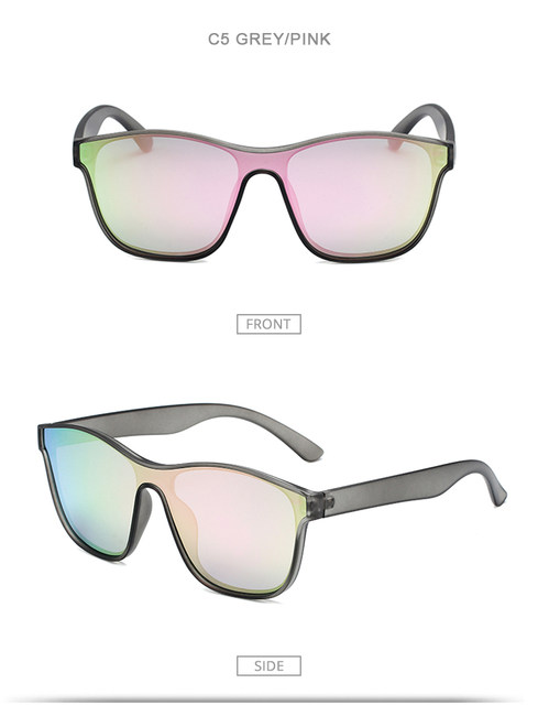 HOOBAN 2023 Nuova Piazza Occhiali Da Sole Polarizzati Uomini Donne Moda Piazza Occhiali Da Sole Maschili di Design di Marca di Un pezzo Tonalità di Lenti UV400_voghion.com