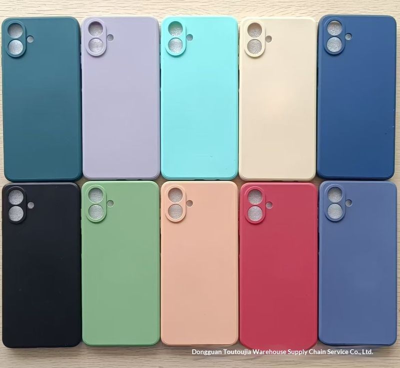 Suitable For 17pm Samsung Android Silicone Precision Hole Full Coverage Lens Material Liquid Phone Case_voghion.com