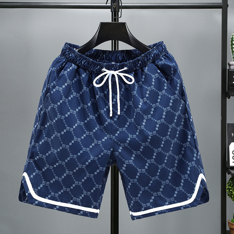 Fat Plus Size Fat nyári laza szabású férfi rövidnadrág trendi és divatos félhosszú strandnadrág lezser középhosszú nadrág_voghion.com