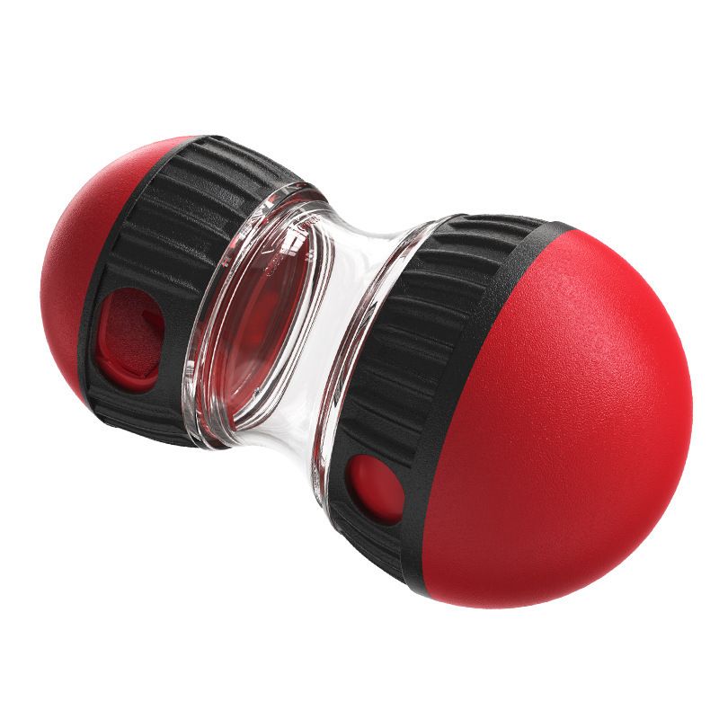 Bola dispensadora de comida para cães, brinquedo quebra-cabeça com alimentador lento, suprimentos para animais de estimação_voghion.com