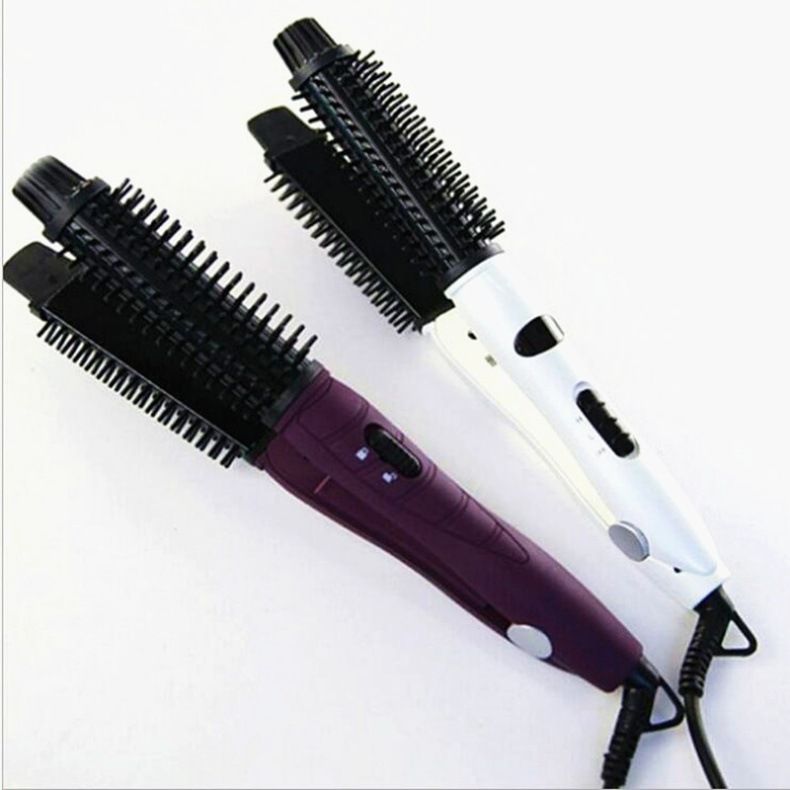 2-In-1 Hair Straightener & Curling Iron - Professional Ceramic Styler For Waves & Smooth Styles (Travel-Friendly Fast Heating Damage-Free)_voghion.com