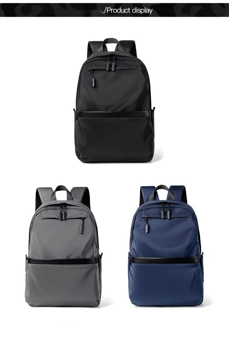 2024 New Men's Lightweight Backpack Men's Business Backpack Backpack Large Capacity Computer Bag Gift_voghion.com