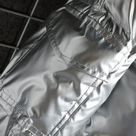 Men's Clothing Men's Clothing, Glossy Fabric, Down Filled Cotton Coat, Trendy Brand, Cropped Style, Heavy And Fluffy US Jacket_voghion.com