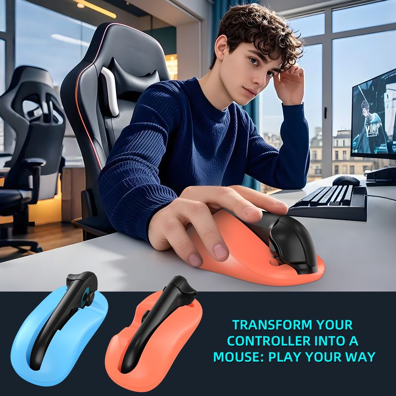 New Switch 2 NS2 Left And Right Mini Portable 2-Pack Handle Instantly Turns Into Mouse_voghion.com