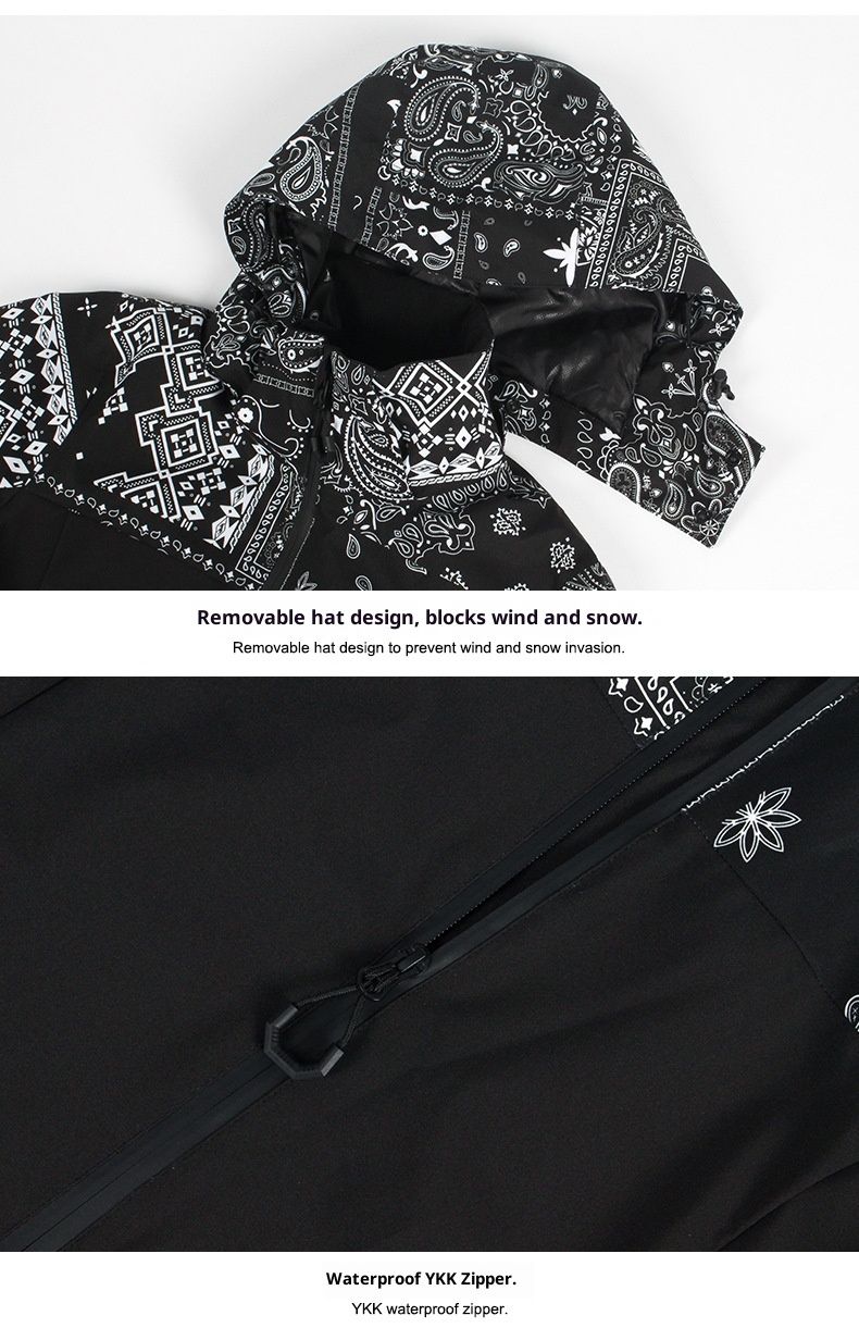 001 2022 Nuovo Inverno Donna Giacca da Sci Antivento Impermeabile Resistente all'Usura Imbottita Calda Giacca da Snowboard Neve Cappotto_voghion.com