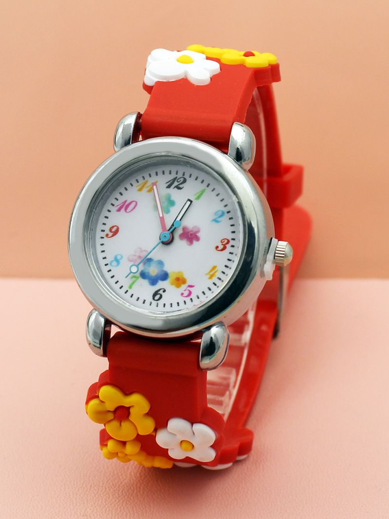Children's cute Primary School kindergarten watch cartoon girl children's watch cute children's cartoon watch toddler_voghion.com