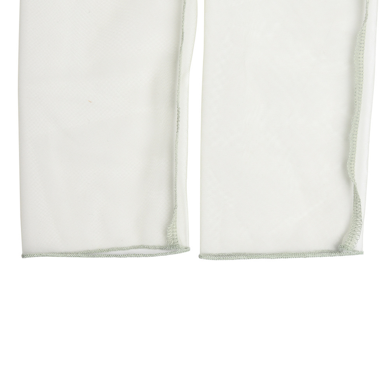 Women's temperament sexy see-through mesh stitching chest top_voghion.com