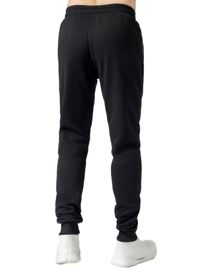 Herren Fleece-Jogginghose – Stretch-Sweathose mit Reißverschluss für Fitnessstudio, Laufen und Freizeit (S-3XL, Schwarz/Grau)_voghion.com