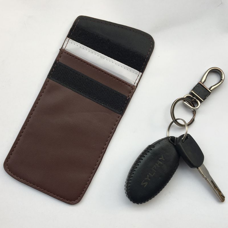 2025 New Radiation Shielding Phone Signal Bag Anti-GPS Tracking RFID Car Blocking Key Case_voghion.com