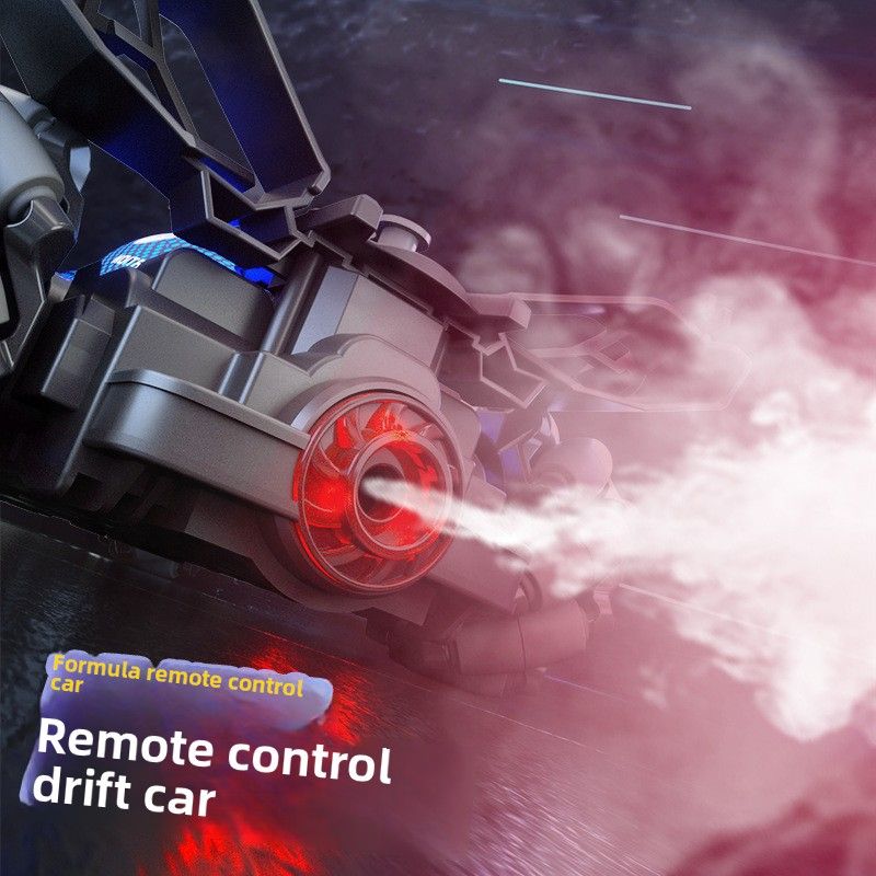 Jauns Spray Light tālvadības auto, četru riteņu piedziņa, konkurētspējīgs ātrgaitas drifta rotējošs triku auto_voghion.com