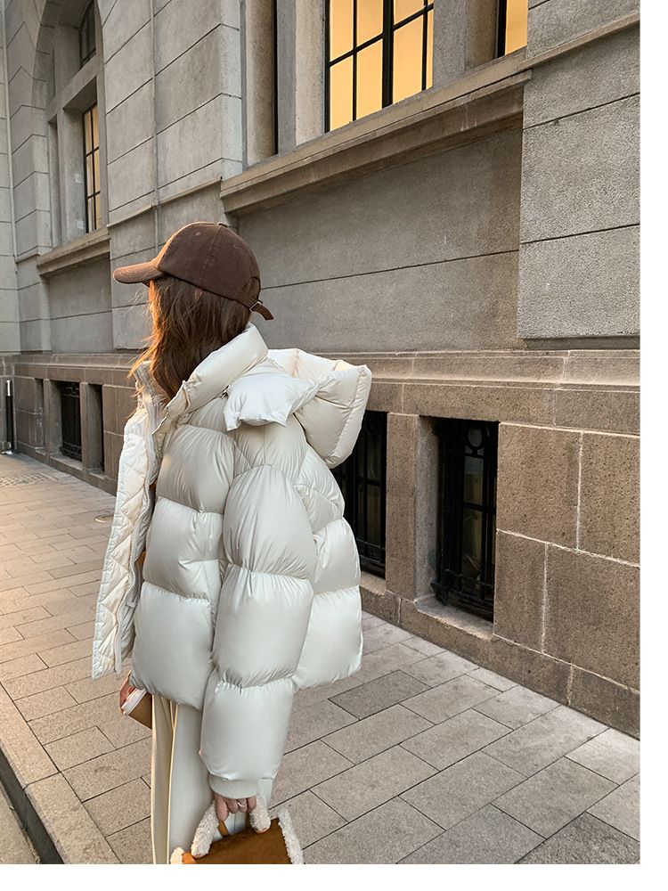 Damkläder 2024 ny bomullsjacka för kvinnor vinter kort förtjockad moderiktig bomullsjacka lös design bomullsjacka ledig kappa_voghion.com